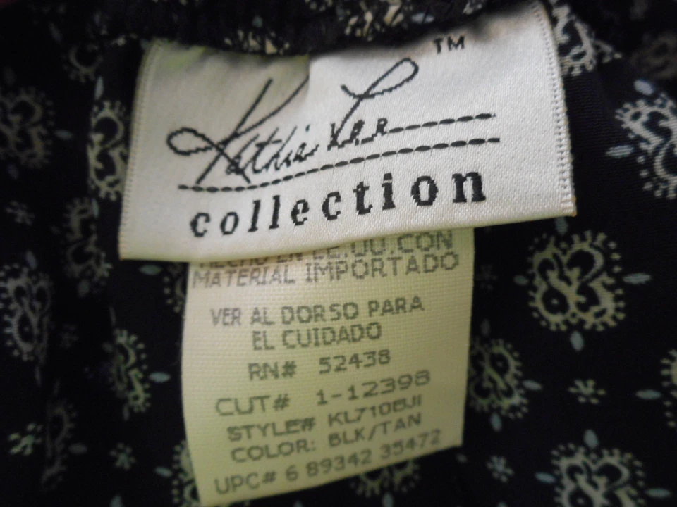 Pantalones de vestir talla pequeña negro azul crema elástico cordón cintura sin forro  Foto 3 de 4