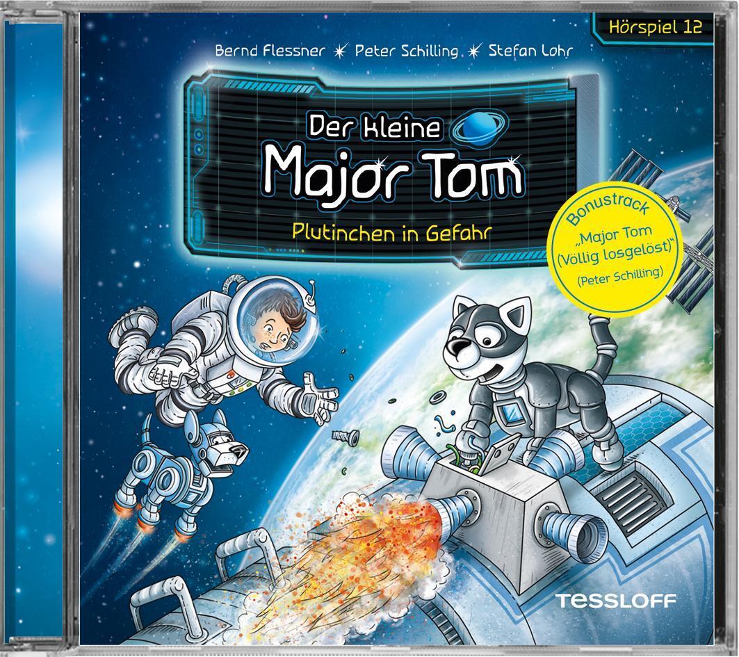 Thumbnail - Der Kleine Major Tom | 12: Plutinchen In Gefahr (hörspiel) | Audio-cd