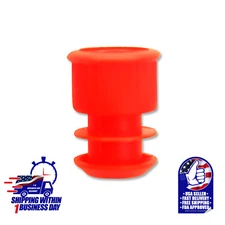 TEST TUBE CAP: 12MM OR 16MM, 3 COLORS - RED, BLUE, CLEAR