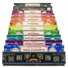 Satya Sai Baba Nag Champa Assorted Mixed Incense Sticks Fragrance Agarbatti 180g