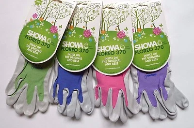 Guanti da giardinaggio MEDIUM Showa 370 FLOREO unisex leggeri