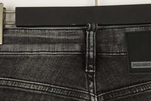 Dsquared2 Black Denim Cotton Medium Wash Distressed 5-Pocket Skinny Leg Jeans 36 - 第 7/19 張圖片
