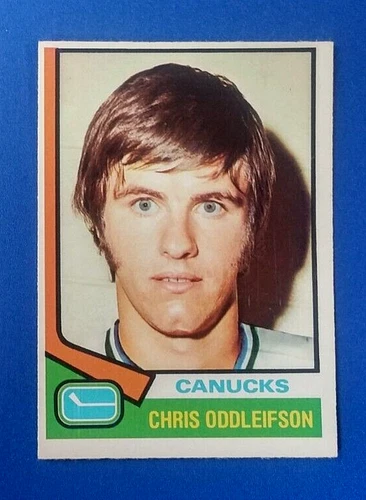 1974-75 O-PEE-CHEE #108 CHRIS ODDLEIFSON RC. EX/MT