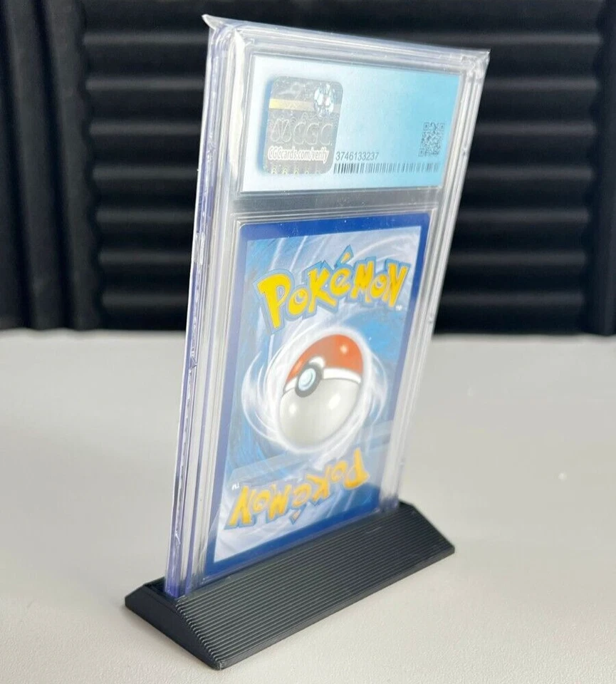 CGC Stand Espositore Carte Gradate Card Grading Pokemon Magic Nero - Immagine 4 di 4