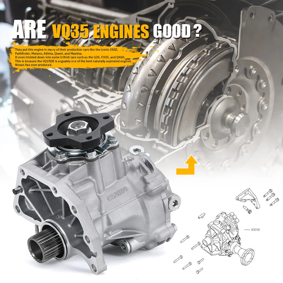 Estuche de transferencia 33100-3KA0B para Infiniti QX60 2014-2019 Nissan Murano 2015-2020 V6 Foto 4 de 4