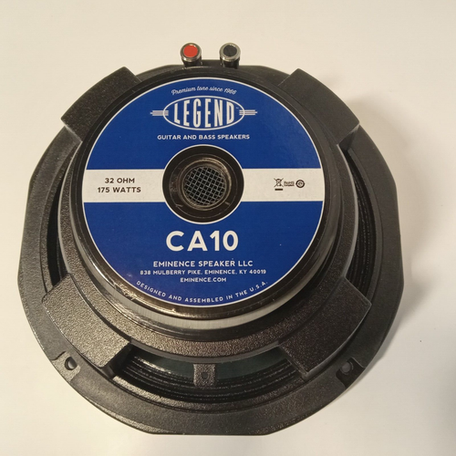 Eminence Legend CA1032 Ohm 10" Guitar Speaker Bass Cab Replacements