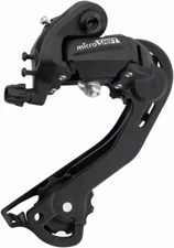 microSHIFT M21 Rear Derailleur 6 Speed / 7 Speed Long Cage Black