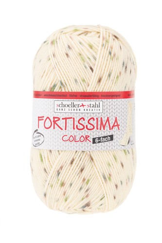 Schoeller & Stahl Fortissima sock wool tweed effect 6 x 150 g costume wool - Picture 2 of 9