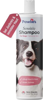 Sensitiv Hundeshampoo vegan Gegen Juckreiz Milben Flöhe Fü Welpen Langhaar-Hunde