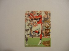 1995 ACTION PACKED FOOTBALL JERRY RICE 24K GOLD #1G SAN FRANCISCO 49ERS