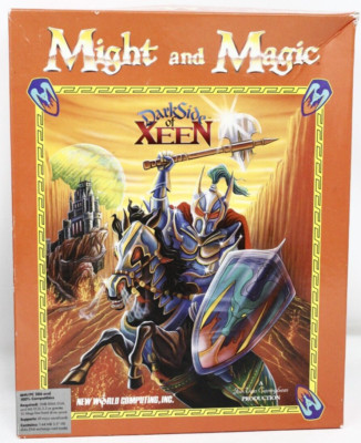 Might and Magic Darkside of Xeen PC Video Game 3.5” Vintage Big