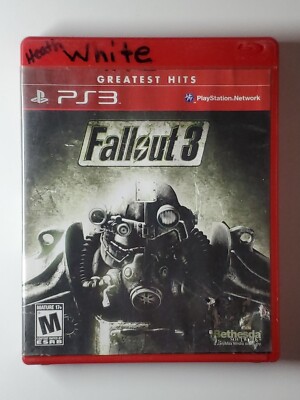 Fallout 3 Greatest Hits - Sony PlayStation 3, 2008 PS3 - No Manual - Tested 
