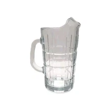 Vintage Anchor Hocking 50oz Pitcher, Manchester Tartan Pattern Kitchen Barware