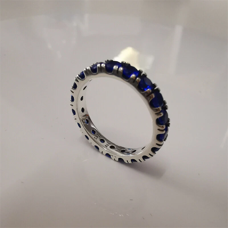 SILVER  Sparkling Row Eternity Ring PANDORA S925 ALE - Image 3 of 4