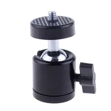 2 FINEST 360 Swivel Mini Ball Head 1/4" Screw DSLR Camera Tripod Stand UK Stock