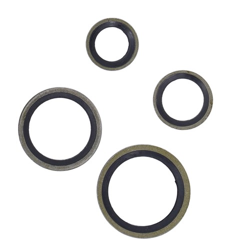 110x Guarnizione Olio Rondella M6 M8 M10 M12 M14 M16 M18 M20 Guarnizione Legata Guarnizione Olio MT8 - Foto 11 di 22