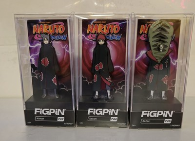 FiGPiN Shonen Jump Naruto Shippuden Konan Sasori Zetsu Set New 744 746 747 New 