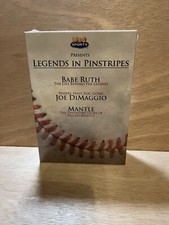 Sealed Box set! Legends in Pinstripes Babe Ruth Mickey Mantle Baseball Box ship!