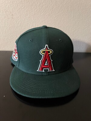 35th Anniversary La Angels Throwback Hat Green Eggs Ham Inspired