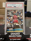 1997 Stadium Club Michael Jordan #118 PSA 8 NM-MT Chicago Bulls Goat Iconic Card