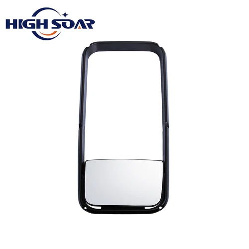 Mirror Frame & Lower Glass w/Defrost For Kenworth T660 T600 T2000 Peterbilt 387