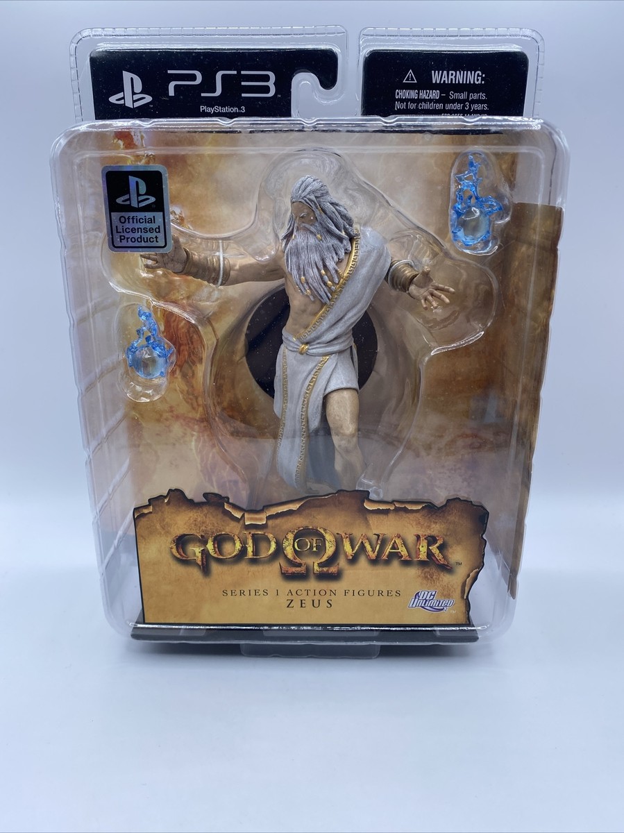 God Of War Series 1 Action Figure Zeus PS3 Sealed- AUTHENTIC