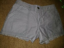Women  s Size 0  Free People  zipper Shorts gray