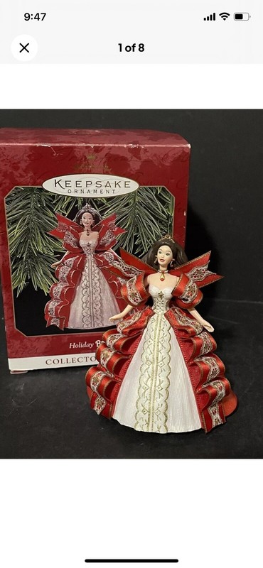 Hallmark - Keepsake Holiday Barbie Christmas Ornament 1997