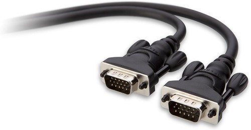 Belkin VGA Monitorkabel Anschlusskabel Videokabel HDDB15 Stecker 1,8 m Vergoldet - Afbeelding 2 van 5