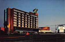 Postcard NV: Desert Inn, Dusk, Las Vegas, Nevada, 1950's, Unposted