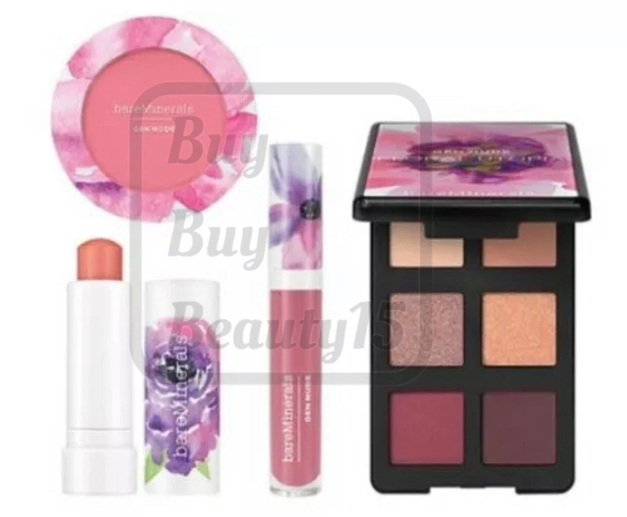 bareminerals 4 piece Floral Utopia Collection set Limited Edition Full Size NEW