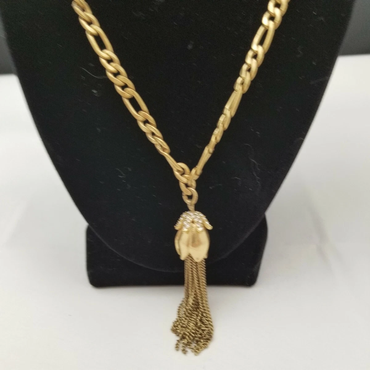 J crew gold tassel necklace sale