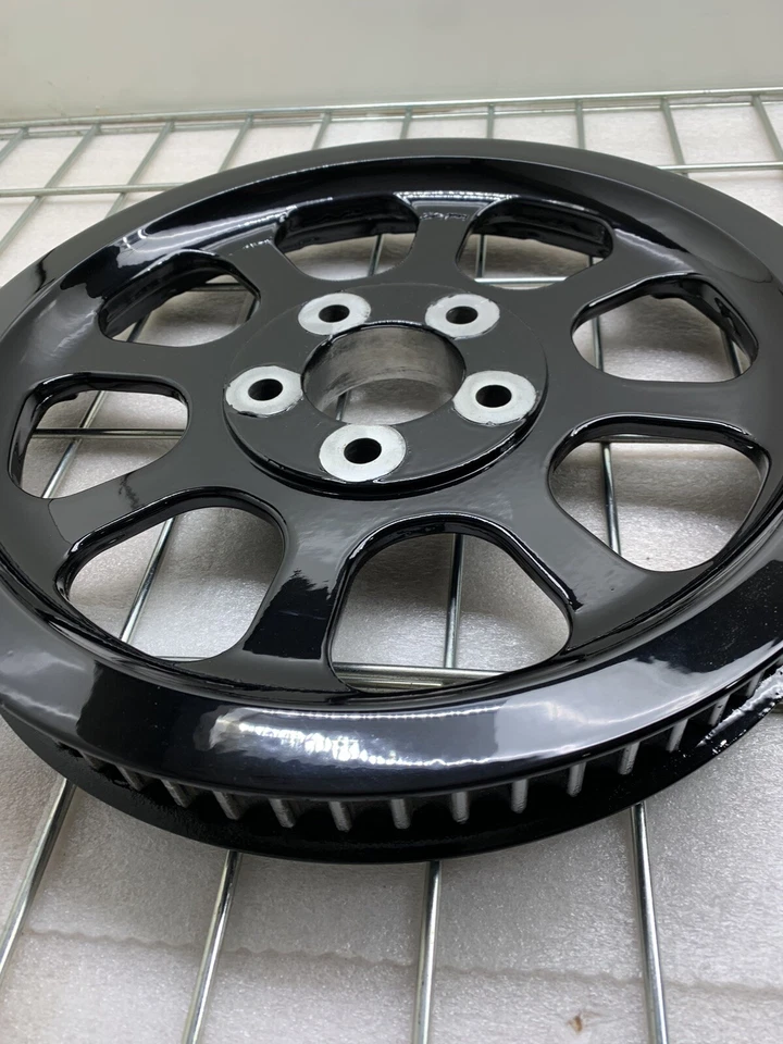 HARLEY SOFTAIL 40295-00 Heritage oem 2000 -06 polia preta 70t fxst exchange - Imagem 3 de 4