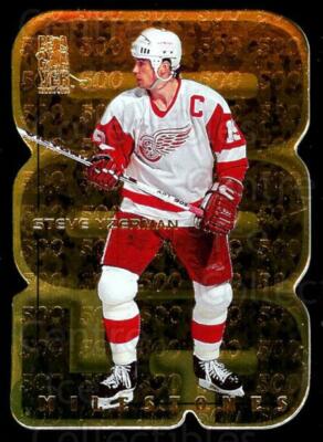 1998-99 Be A Player Milestones #4 Steve Yzerman