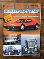 CALANDRES #10 de 1982 - FERRARI 512 BB BIZZARRINI GT LOTUS ELITE DOVAL STUTZ