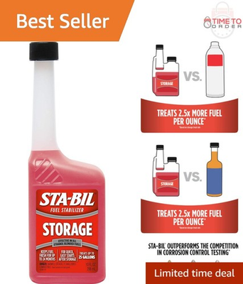 #ad Fuel Stabilizer 10 oz Pack Prevents Corrosion Keeps Gas Fresh for 24 $119.97