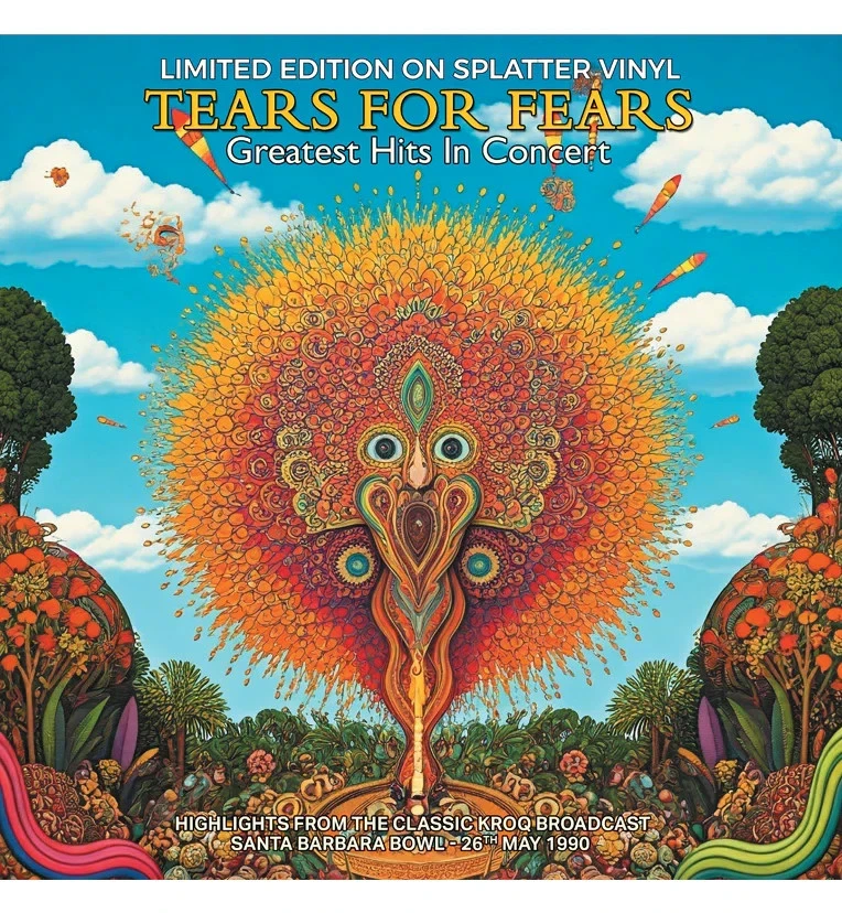 Tears For Fears Greatest Hits In Concert (Limited Edition on Splatter Vinyl) lp - Image 2 of 3