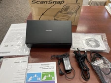 Fujitsu ScanSnap ix500 Wireless Document & Image Scanner with Power Supply & USB
