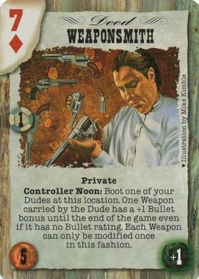Waffenschmied - Pine Box Edition - Doomtown CCG