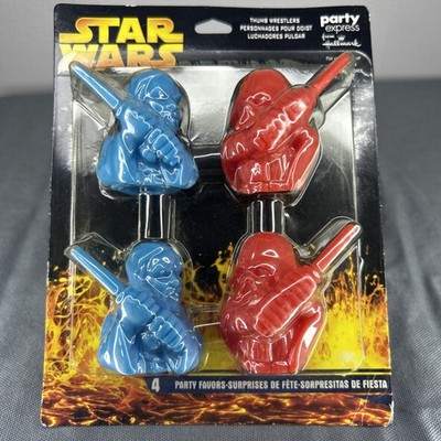 STAR WARS Thumb Wrestlers   4 Pack Party Favors | Darth Vader | Hallmark | New