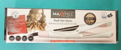 MAXXMEE Lockenstab Curler Glätteisen 3in1 Hair Styler Haarglätter Lockenstab 