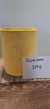 Tupperware Yellow Canister 809-6 NO LID