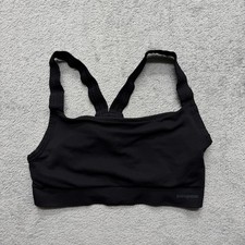 Patagonia Sports Bra Womens Small Black Seamless Racerback Pullover Yoga USA