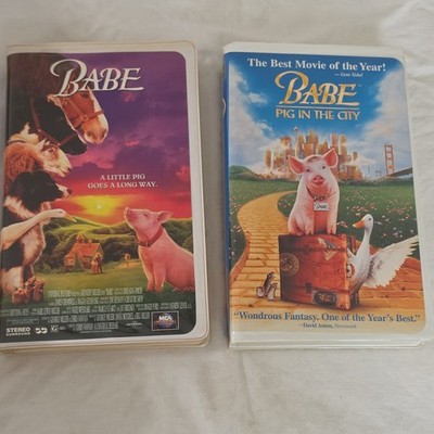 Universal Babe & Babe: Pig in the City VHS NTSC Full Screen Family Comedy