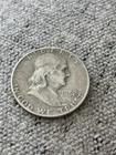 1952 Franklin Half Dollar 90% Silver Circulated Coin #7292