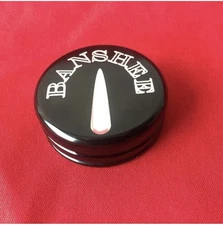 Yamaha Banshee 350 ATV Rear Brake Reservoir Cap Black Billet Aluminum