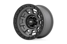 Rough Country 85 Series One-Piece 15x8 5x5.5 Gunmetal/Black Wheel - 85150814