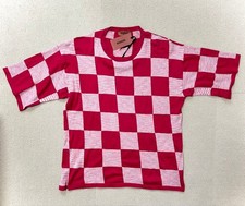 New masterpiece Missoni check T-shirt knit fabric Missoni 48 70,000