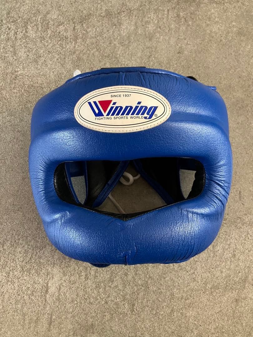 Winning ヘッドギア FG-5000 size L Winning Boxing Headgear FG-5000 Blue Size L Full Face type Japan