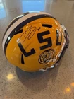 Dwayne Bowe Autographed F/S Rep LSU Helmet JSA COA Kansas City Chiefs